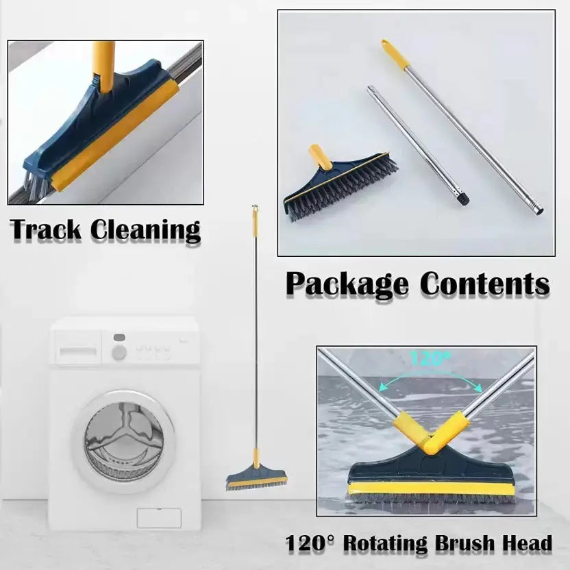 Rynx | Robust Floor Cleaning Brush with Long Handle – Effortlessly Deep Clean