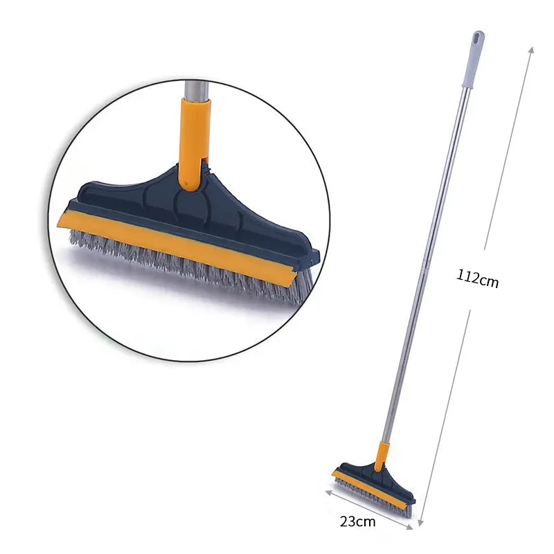 Rynx | Robust Floor Cleaning Brush with Long Handle – Effortlessly Deep Clean