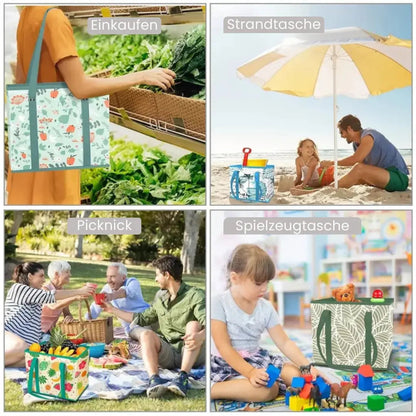Rynx | Robust & foldable shopping bag with XL volume (3 pieces)