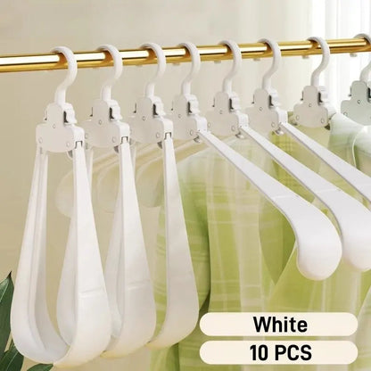 Rynx | Robust foldable clothes hanger with one-button function and crease pRedection