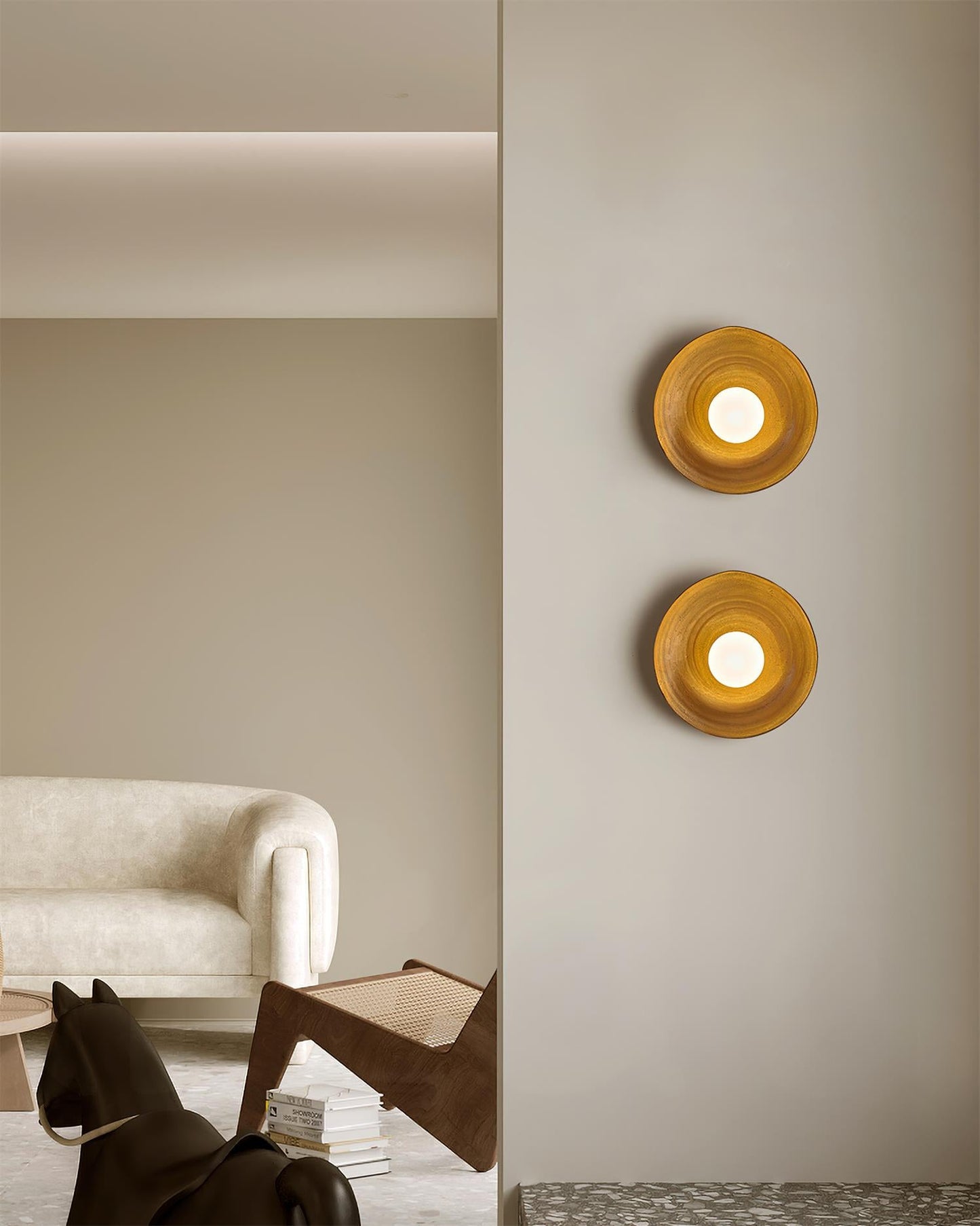 Rynx | Round Riley Wall  Lamp