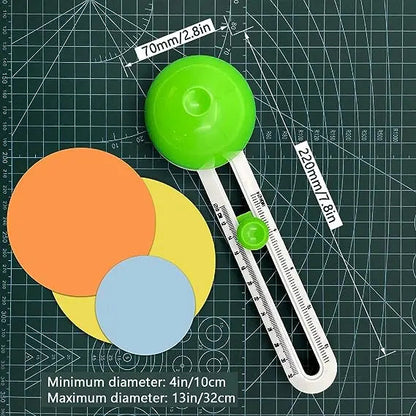 Rynx | Redary Cutter – Precise & Safe for Paper & Fabric (incl. 2 Blades)