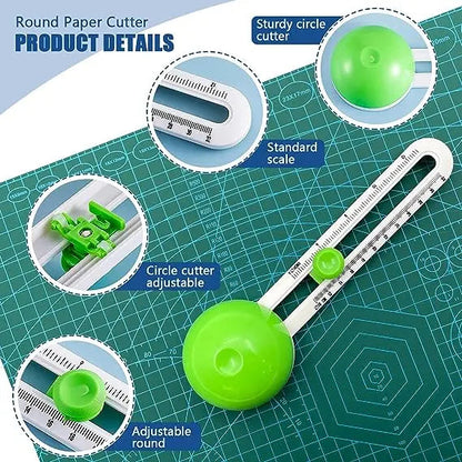 Rynx | Redary Cutter – Precise & Safe for Paper & Fabric (incl. 2 Blades)