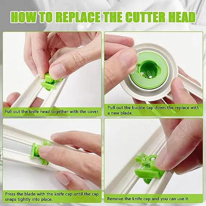 Rynx | Redary Cutter – Precise & Safe for Paper & Fabric (incl. 2 Blades)