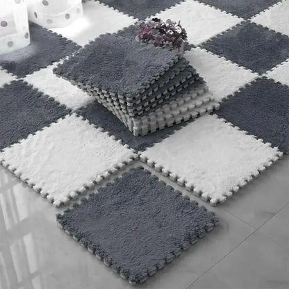 Rynx | Non-slip, soft play mat for children | 10 pieces