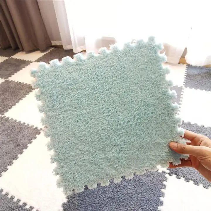 Rynx | Non-slip, soft play mat for children | 10 pieces