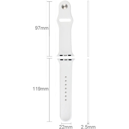Rynx | For Apple Watch Sport 42mm High Performance Rubber Sport Watch Band with Pin-and-Tuck Closure (Black)