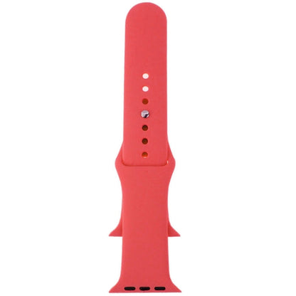 Rynx | For Apple Watch Sport 42mm High Performance Rubber Sport Watch Band with Pin-and-tuck Closure (Pink)