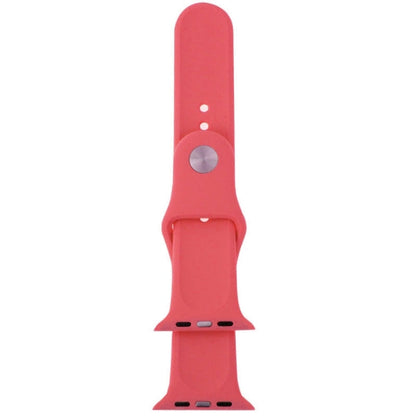 Rynx | For Apple Watch Sport 42mm High Performance Rubber Sport Watch Band with Pin-and-tuck Closure (Pink)