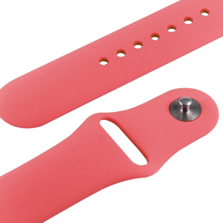 Rynx | For Apple Watch Sport 42mm High Performance Rubber Sport Watch Band with Pin-and-tuck Closure (Pink)