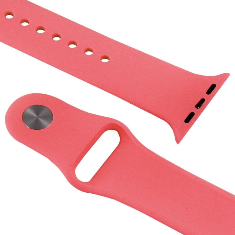 Rynx | For Apple Watch Sport 42mm High Performance Rubber Sport Watch Band with Pin-and-tuck Closure (Pink)