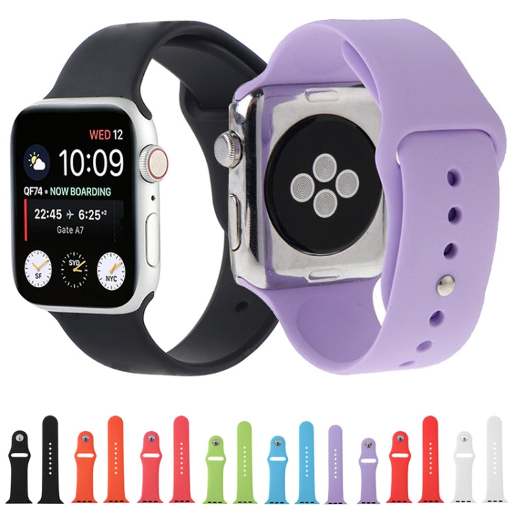 Rynx | For Apple Watch Sport 42mm High Performance Rubber Sport Watch Band with Pin-and-Tuck Closure (Black)