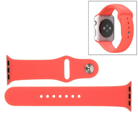 Rynx | For Apple Watch Sport 38 mm High-Performance Longer Silicone Sport Band with Pin and Clasp Closure (Pink)