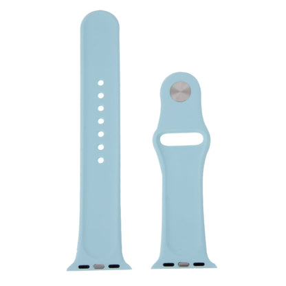 Rynx | For Apple Watch Sport 42mm High-performance Rubber Sports Watch Band with Pin-and-Tuck Closure (Baby Blue)