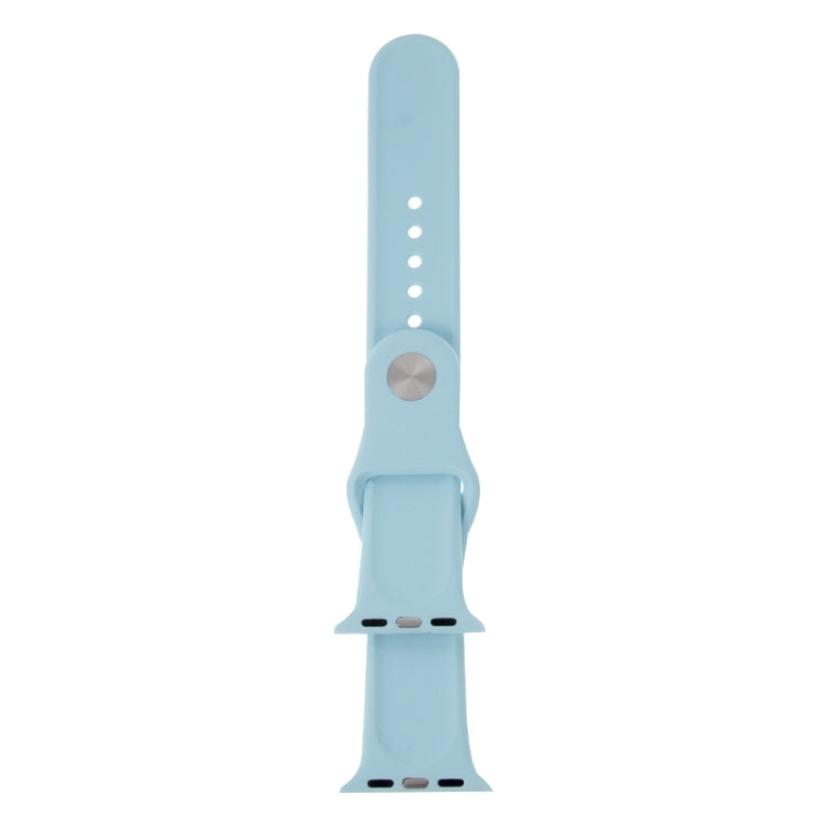 Rynx | For Apple Watch Sport 42mm High-performance Rubber Sports Watch Band with Pin-and-Tuck Closure (Baby Blue)