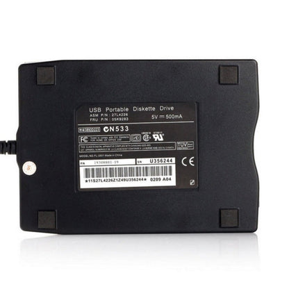Rynx | 3.5 inch 1.44MB FDD Portable USB External Floppy Drive for Laptop, Desktop