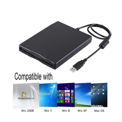 Rynx | 3.5 inch 1.44MB FDD Portable USB External Floppy Drive for Laptop, Desktop