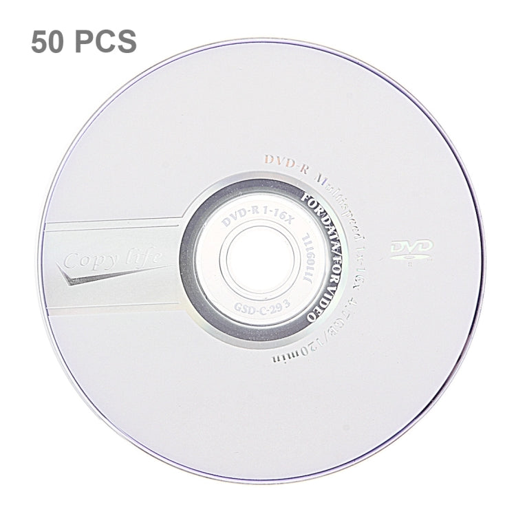 Rynx | 12cm Blank DVD-R, 4.7GB/120 Minutes, Pack of 50