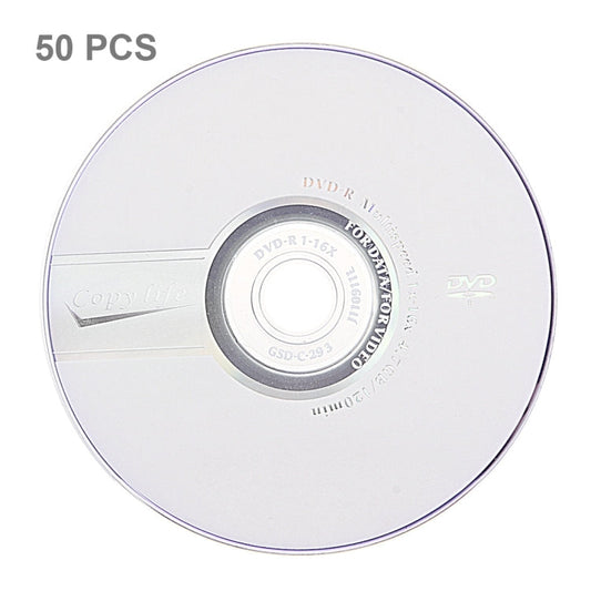 Rynx | 12cm Blank DVD-R, 4.7GB/120 Minutes, Pack of 50