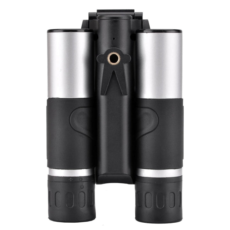 Rynx | DB618B 10X25 Zoom 10mm Objective Lens HD 1280x960P 1.5 inch LCD Screen Binocular Telescope Digital Camera(Black Silver)