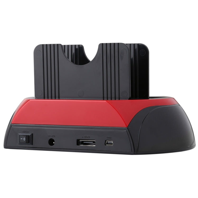 Rynx | All in 1 Dual 2.5 Inch/3.5 Inch SATA/IDE HDD Dock Station with Card Reader & Hub