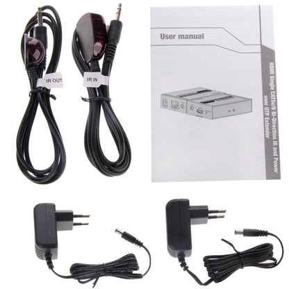 Rynx | HDMI Extender Over Cat5e / 6 (EU Plug) (Black)