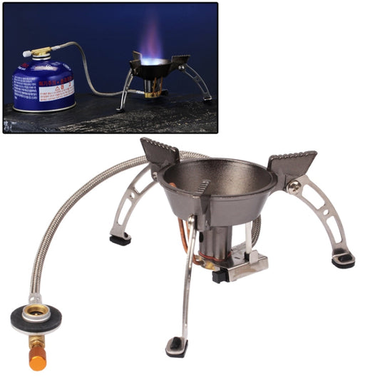 Rynx | Outdoor Picnic Gas Burner Portable Camping Stove(Grey)