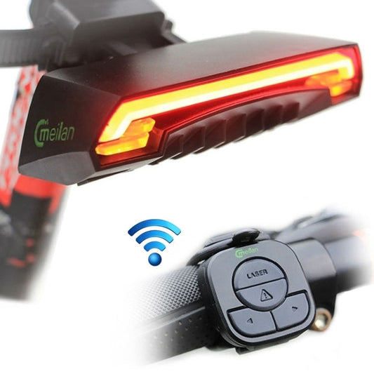 Rynx | Meilan X5 Wireless Remote Control Laser Tail Lamp for Bicycle, Waterproof Level: IPX4
