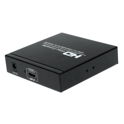 Rynx | NK-10II HDMI to HDMI/CVBS /AV Scaler Box Video Converter (Black)
