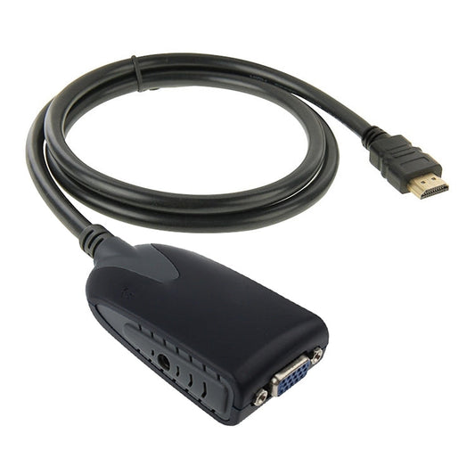 Rynx | HDMI Male to VGA Female Adapter with Audio Cable (Black)