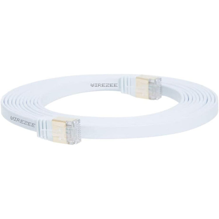 Rynx | Gold-plated Head CAT7 High-speed 10Gbps Ultra-thin Flat Ethernet Network LAN Cable (20m)