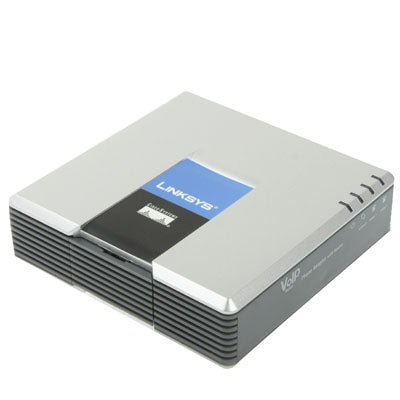 Rynx | Unlocked LINKSYS SPA2102 VOIP PSTN telephone adapter with 2x FXS + WAN port