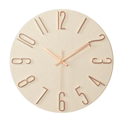 Rynx | Chronura Elegant Wall Clock | Stylish Design for Modern Interior | Decorative Wall Decoration