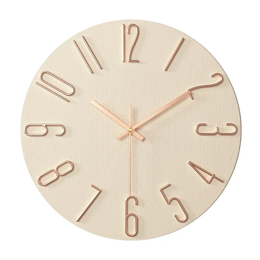 Rynx | Chronura Elegant Wall Clock | Stylish Design for Modern Interior | Decorative Wall Decoration