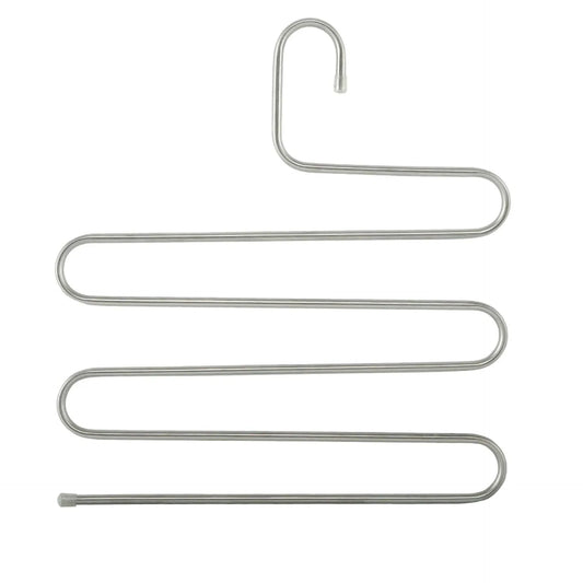 Rynx | Simplified 5-stage pants holder made of stainless steel with advanced grip technology for organizing wardrobes and bathrooms