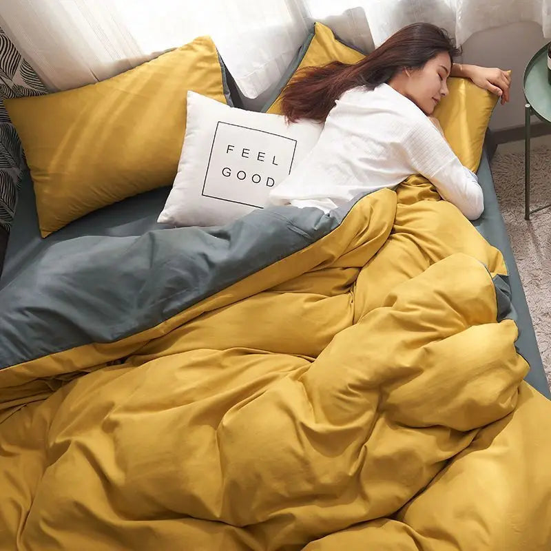 Rynx | Blue Bedding Set