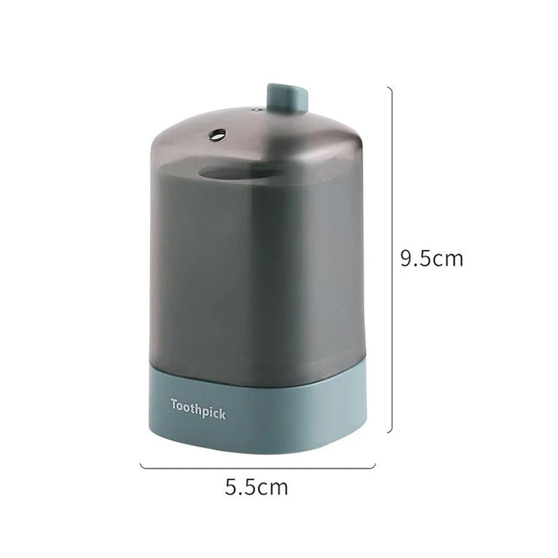 Rynx | Automatic Pop-Up Toothpick Dispenser - Portable Toothpick Holder Container for Kitchen, Restaurant, and Home Table Storage