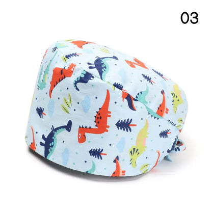 Rynx | Adjustable surgical cap with ponytail holder and buttons