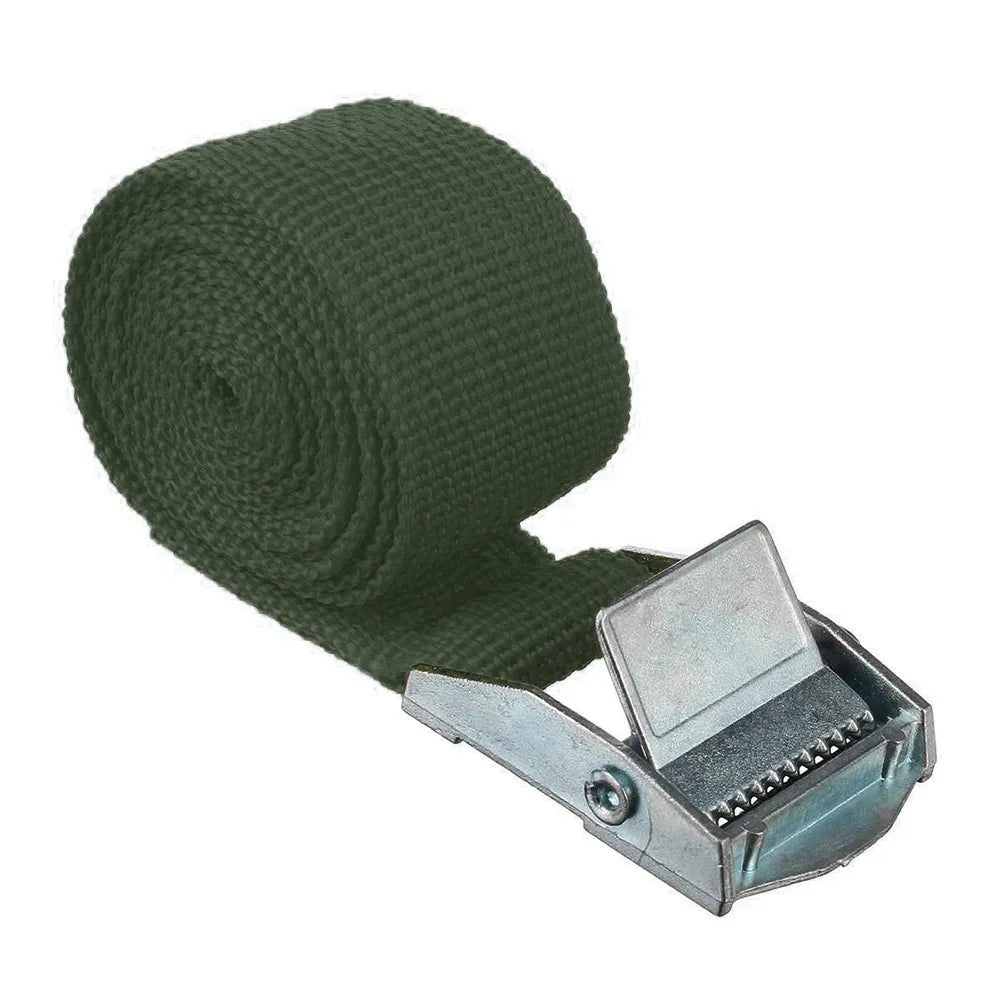 Rynx | 1M Lashing Strap with Buckle - Quick Release Nylon Cargo Tie Down, Adjustable Fastening Straps for Luggage and Bags, Fixing Tool