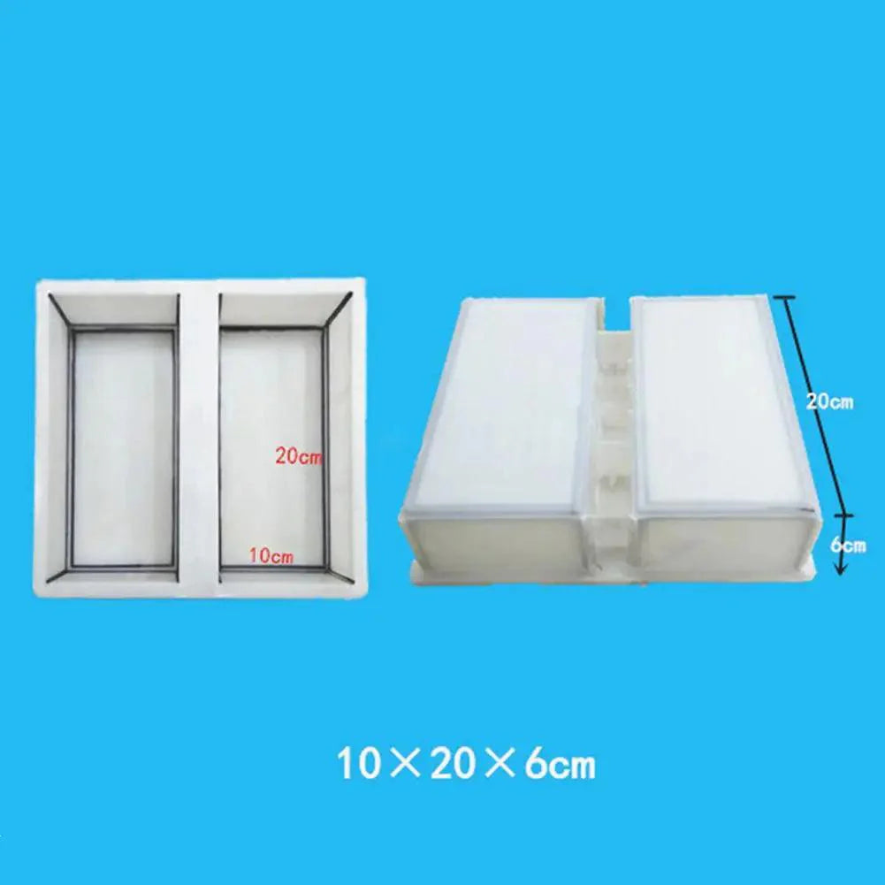 Rynx | DIY Plastic Tile Mold for Garden Paths - Heavy Cement Stepping Stone Maker