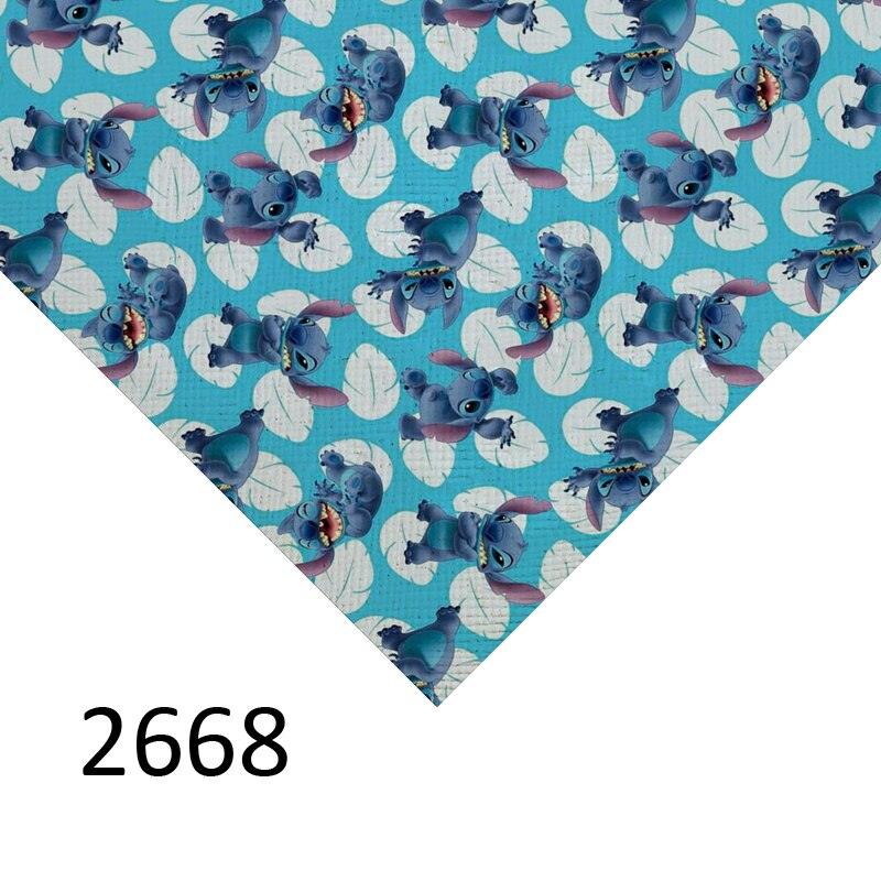 Rynx | Lilo and Stitch Cartoon Vinyl Faux Leather Craft Sheet: Ignite Your Imagination