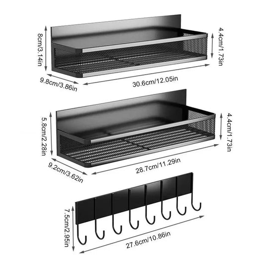 Rynx | Magnetic Spice and Towel Holder for Kitchen Organization