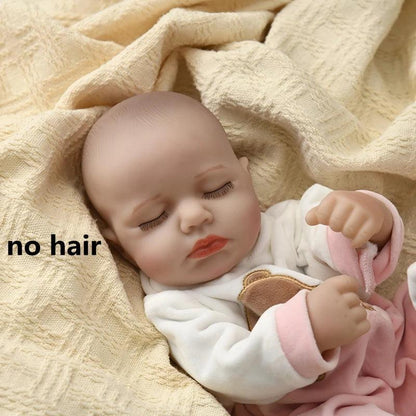 Rynx | 16-Inch Life-Like Reborn Baby Girl Doll - Realistic Full Vinyl Body with Outfit, Ideal for Gifts and Collectors