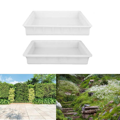 Rynx | DIY Plastic Tile Mold for Garden Paths - Heavy Cement Stepping Stone Maker