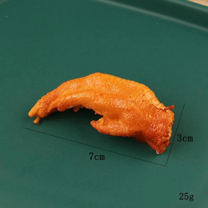 Rynx | Life-like PVC Chicken Leg Decoration Props for Stunning Displays and Photography