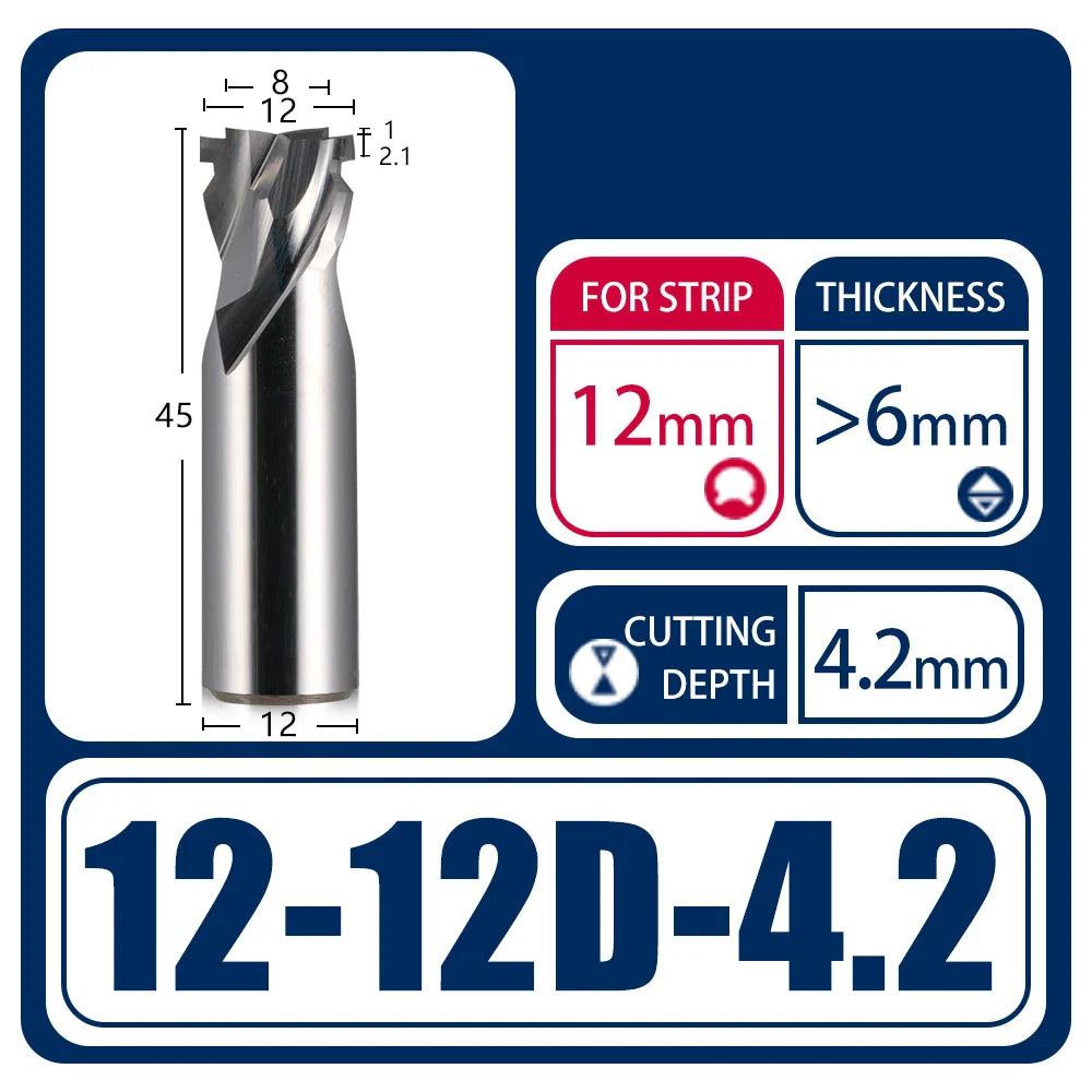 Rynx | 1pcs Neon Light Stripe Milling Cutter - Flexible Silicone LED Slotting Tool for Polystyrene Foam, Acrylic Engraving