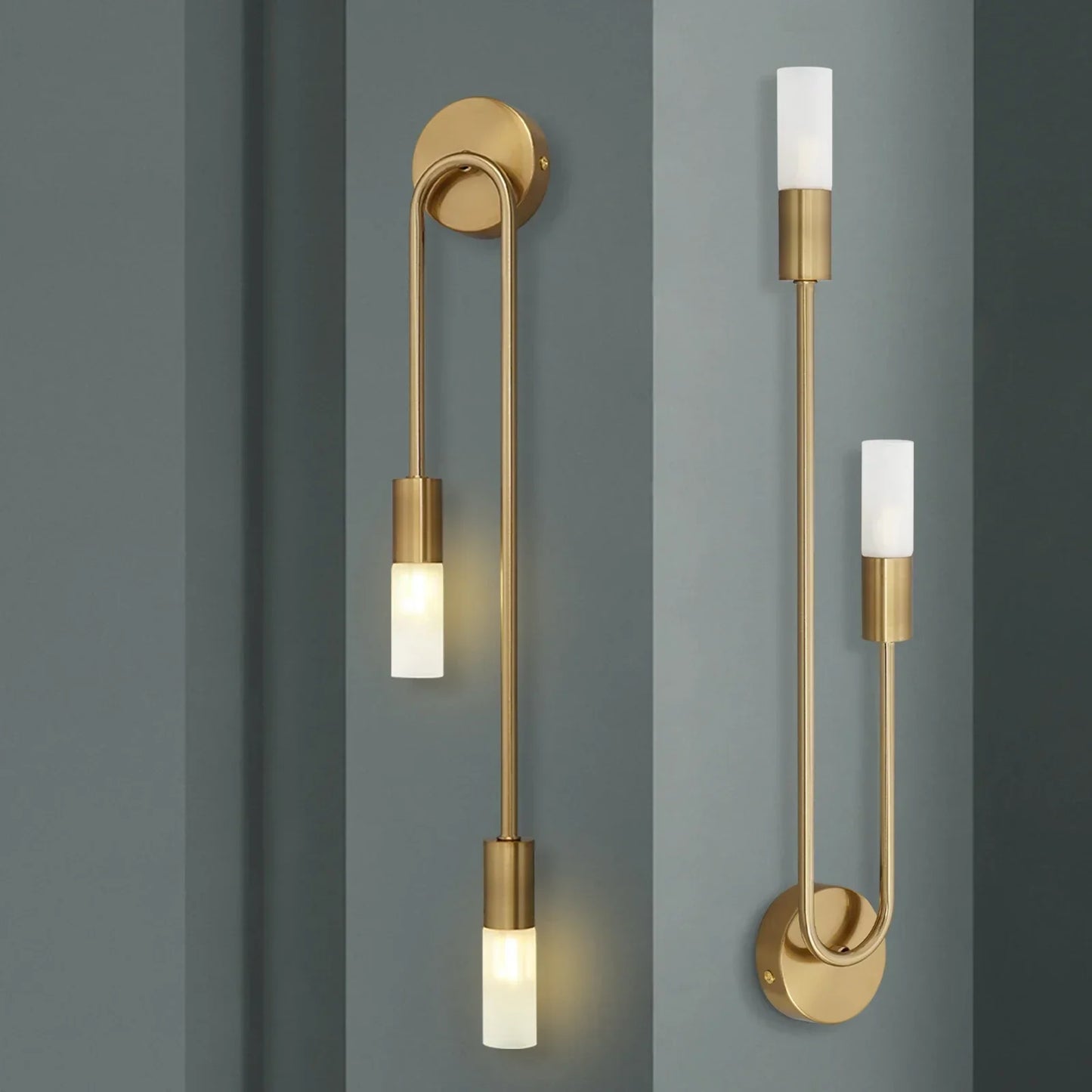 Rynx | Modern Wall Lamp in Gold