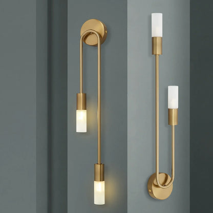 Rynx | Modern Wall Lamp in Gold