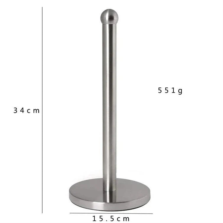 Rynx | Elegant stainless steel paper roll holder for kitchen and bathroom