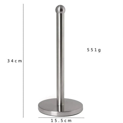 Rynx | Elegant stainless steel paper roll holder for kitchen and bathroom